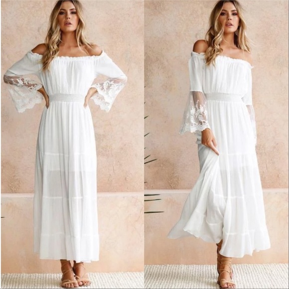 Dresses & Skirts - WHITE MAXI DRESS